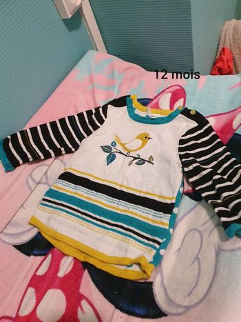 Pull fille 12 mois