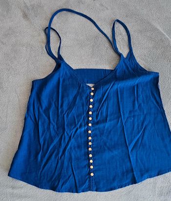 Débardeur Camaïeu bleu