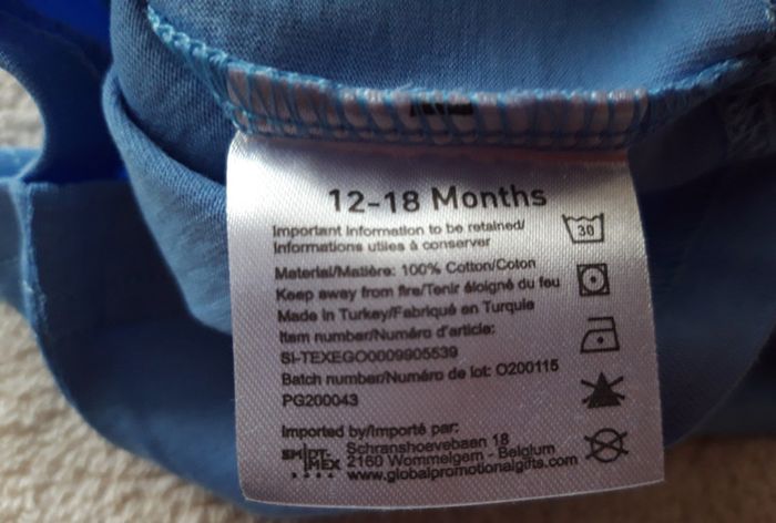 T-shirt garçon 12-18 mois / neuf - 100 % coton - photo numéro 3