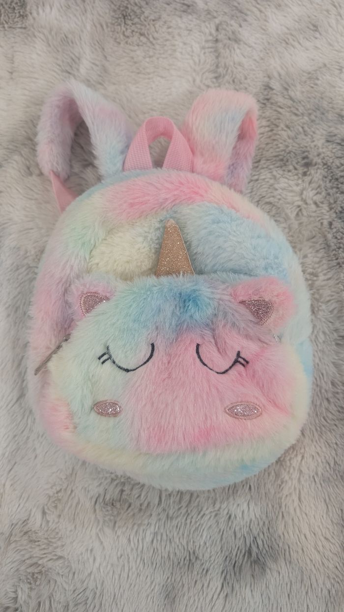 Mini sac à dos licorne - photo numéro 2