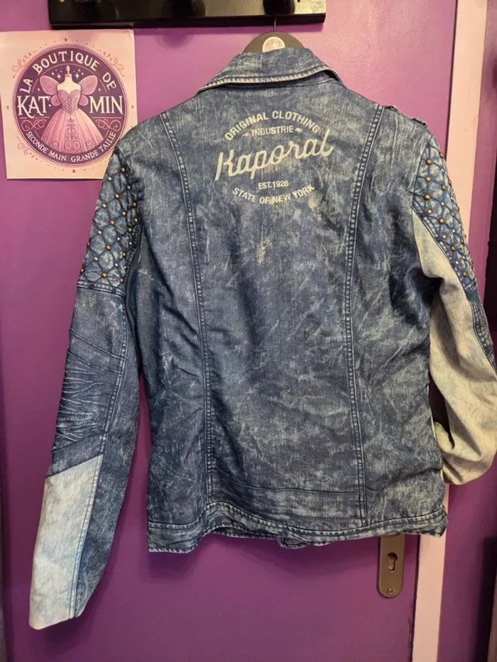 Veste en jean Kaporal T40 – Style rock & chic - photo numéro 11