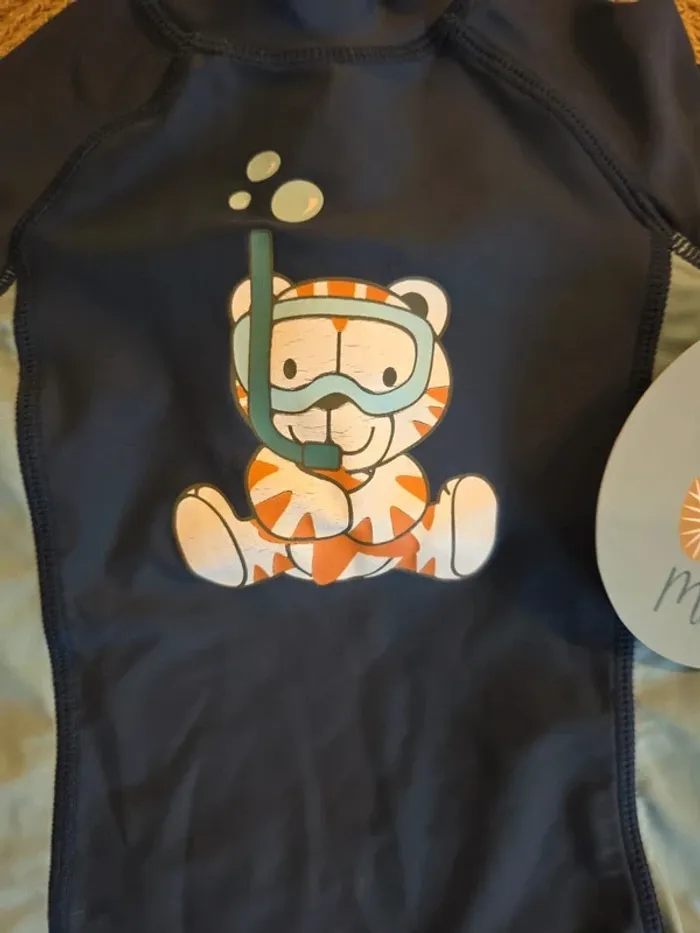 Maillot de bain combinaison 6 mois - photo numéro 2