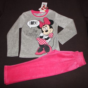 pyjama velours 6 ans minnie disney