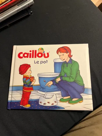 Livre pour enfants caillou le pot