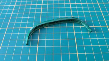 Baguette pare-chocs arrière pièce miniature Bburago Burago Porsche 356B 1961 1/18 1/18e 1/18ème #B99