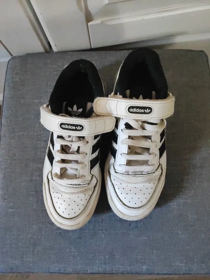 Basket Adidas en cuir - photo numéro 2