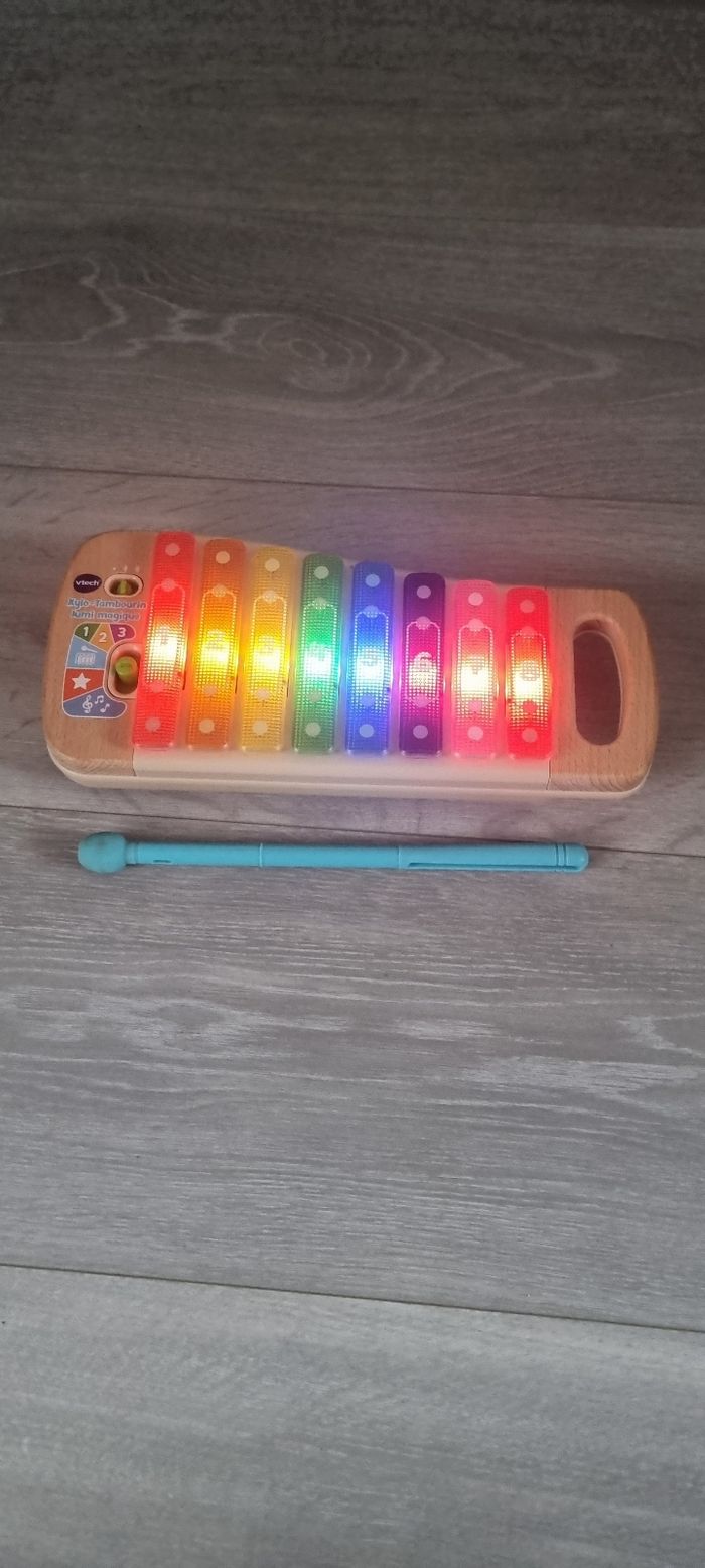 vtech xylophone interactif  en bois