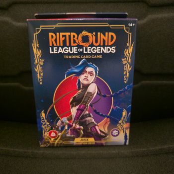 Riftbound League of Legends Jinx Champion Deck (1 Booster à l'intérieur)