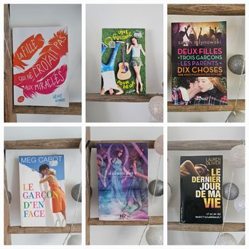 Lot de 6 romans Young Adult