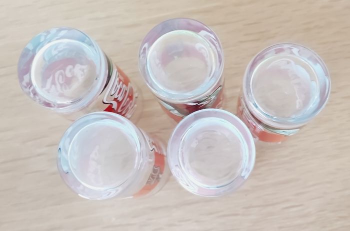 🌿 Lot de 5 verres de la marque Coca 🌿 - photo numéro 7