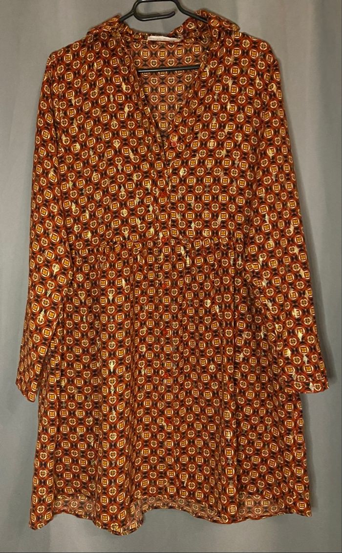 Robe chemise »Version Féminin »à motifs