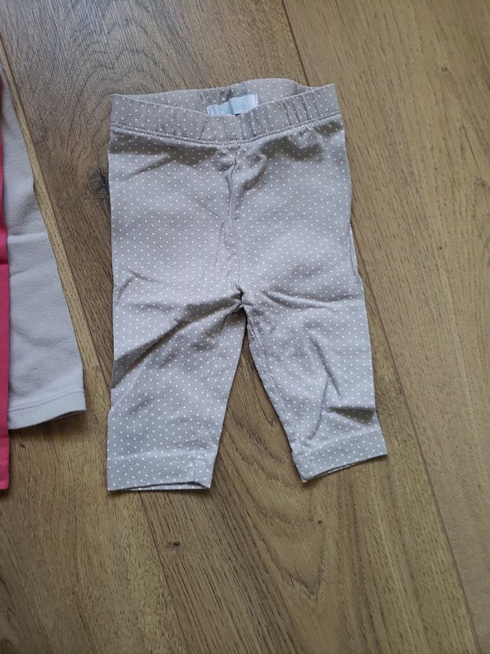 Lot de 4 leggings 3 mois - photo numéro 8