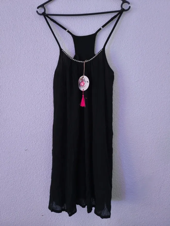 Robe noire Pink P.  Taille 1 (équivalent S/M) Neuve avec étiquette
