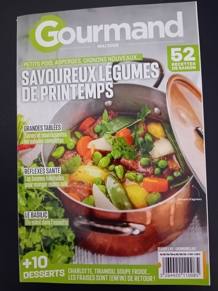 Lot 6 magazines de recettes - photo numéro 3
