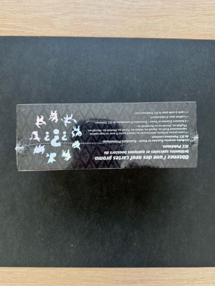 Coffret Surprise Pokémon Évolutions Prismatiques Écarlate et Violet EV8.5  Neuf et scellé Français - photo numéro 4