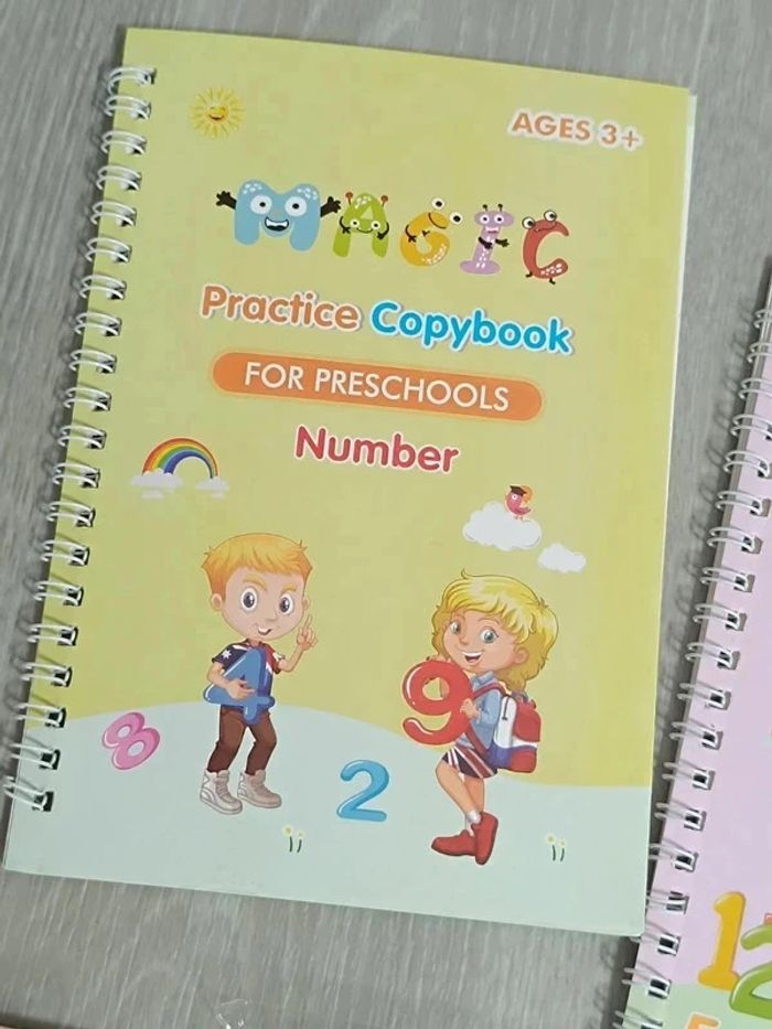 Lot de 4 cahiers d'écriture magique - photo numéro 3