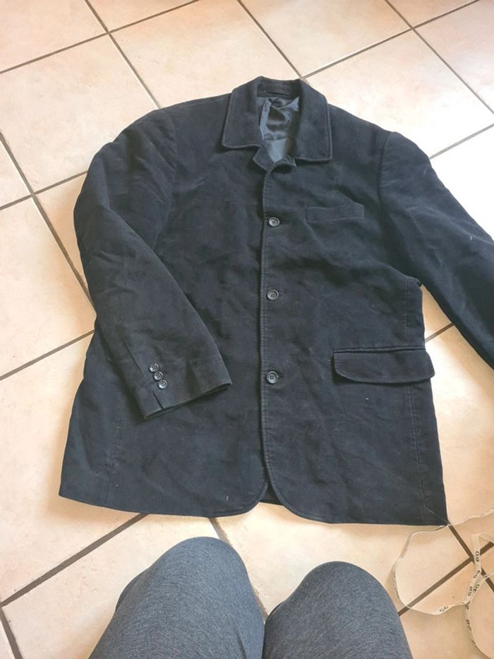 Veste noire type costume 54 xl - photo numéro 3