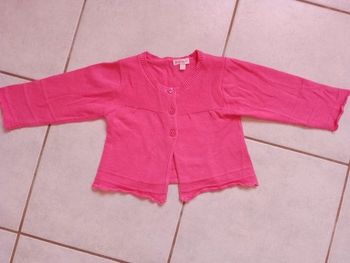 Gilet fille 6 mois Grain de Blé