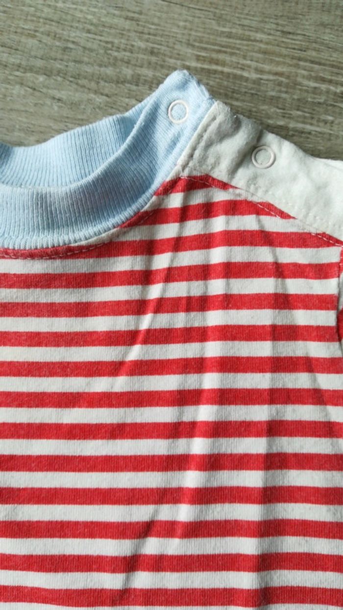 Tee shirt manches courtes 6 mois - photo numéro 3