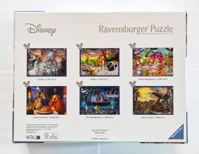 Les Aristochats - Disney - Puzzle Ravensburger Collector's Édition 1000P - photo numéro 2