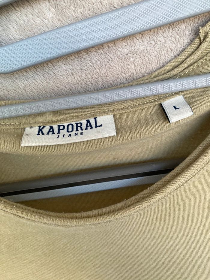 TEE shirt kaporal beige - photo numéro 3