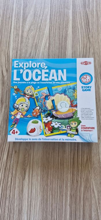 Jeu "Explore l'océan"
