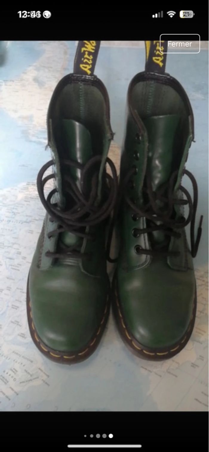 Dr Martens verte - photo numéro 5