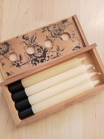 Boîte coffret à bougie