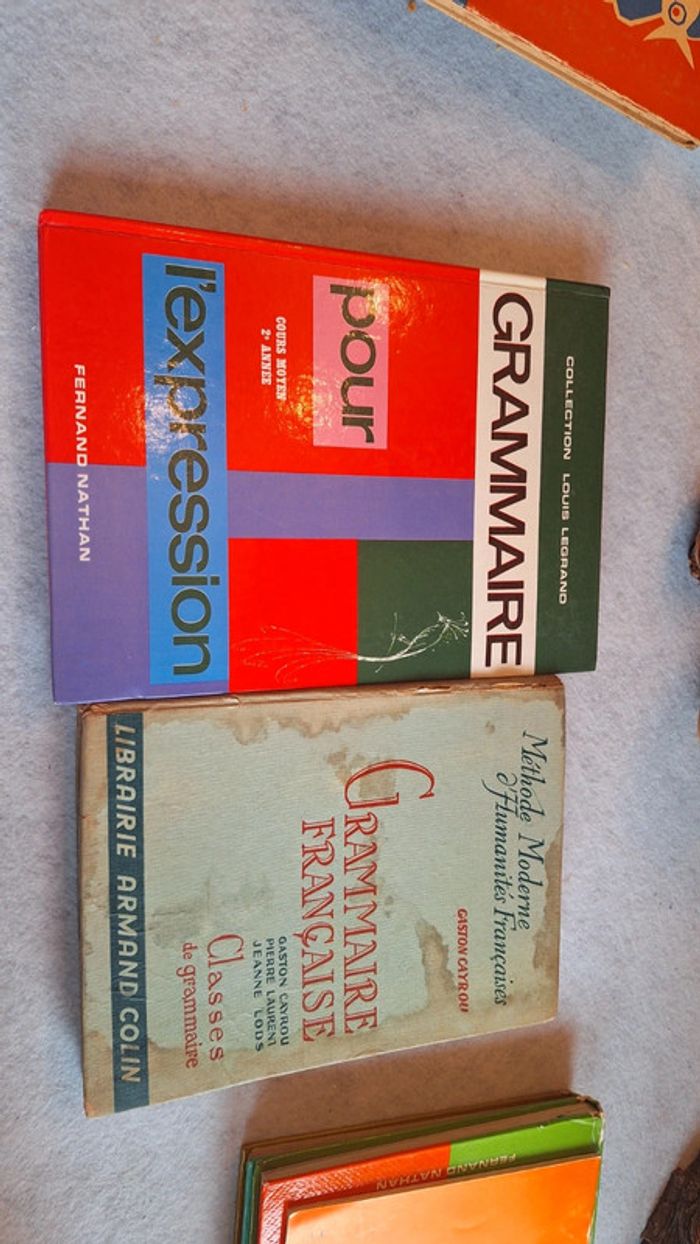 Lot de 2 livre apprendre le français