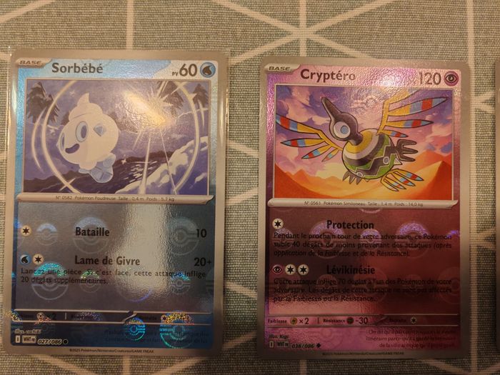 Lot cartes Pokémon reverses pokeball foudre noire et flamme blanche - photo numéro 4