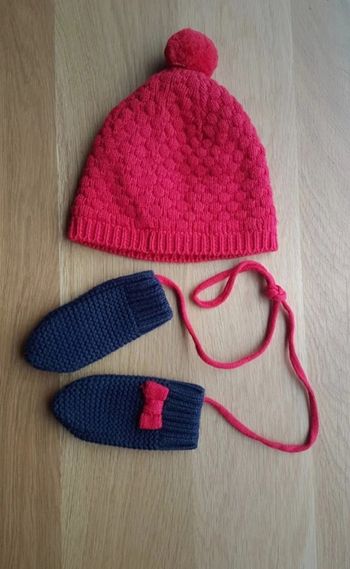 Ensemble bonnet gant