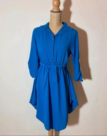 Robe bleu électrique