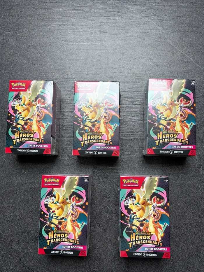 Pokémon lot de 5 bundles me2.5 scellés - photo numéro 1