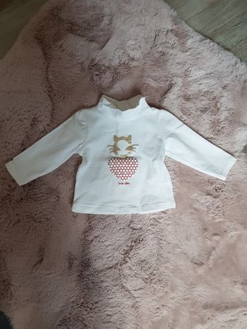Sous pull fille 1 mois