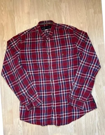Chemise homme à carreaux Armani taille XL