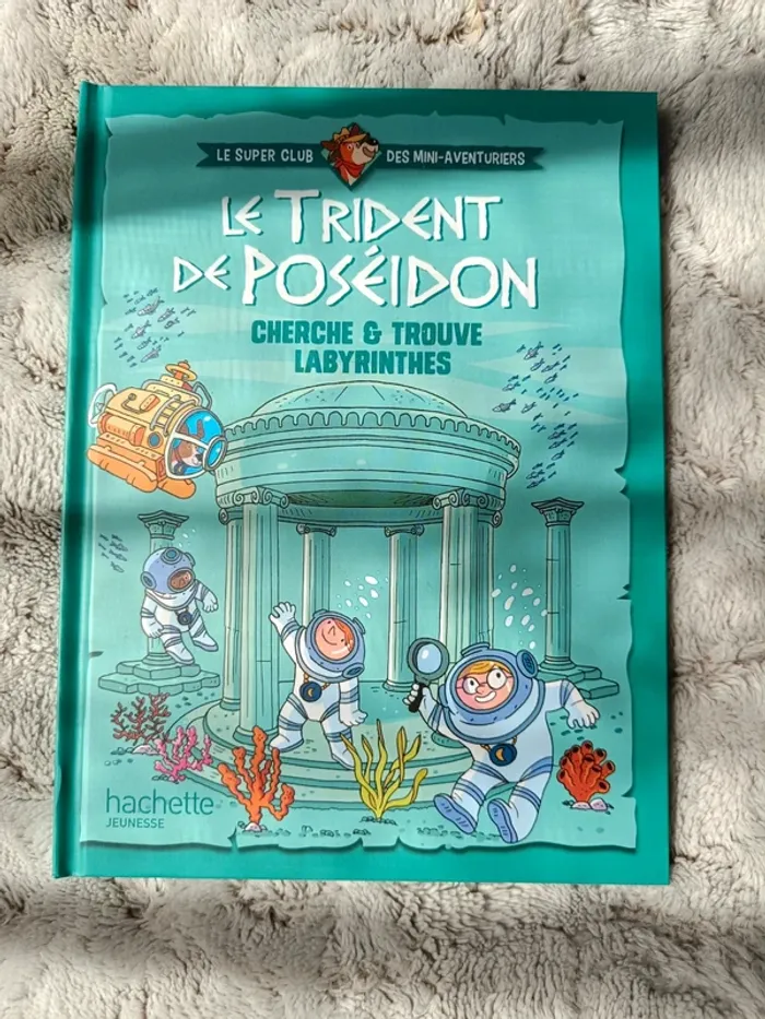 Livre neuf Le trident de Poséidon