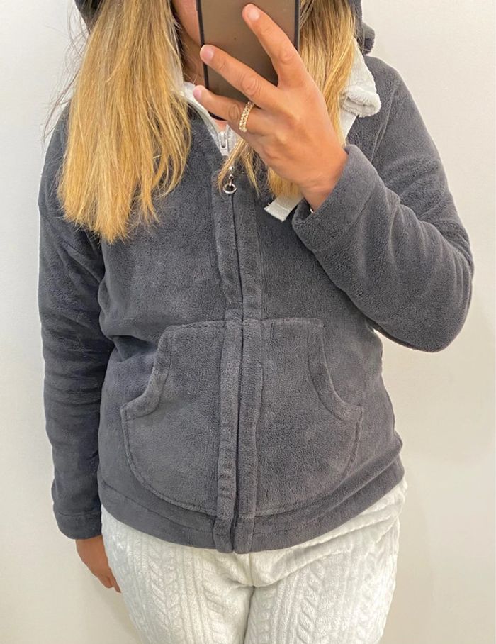 Veste Polaire Taille 36 Avec Capuche - photo numéro 2