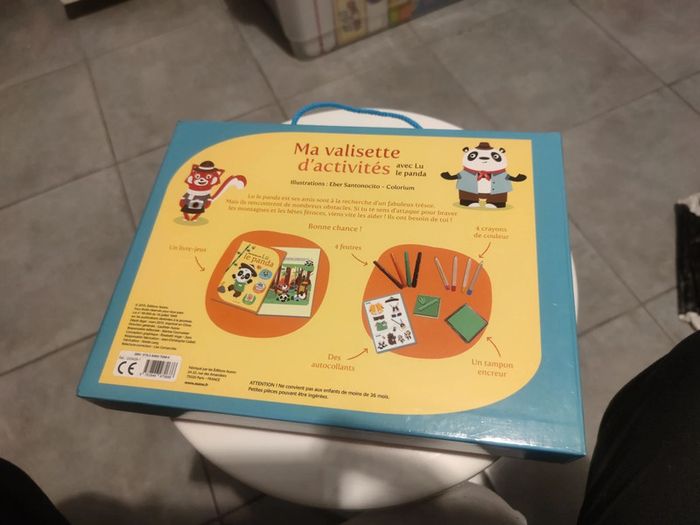 Ma valisette d'activité avec lu le panda - photo numéro 4