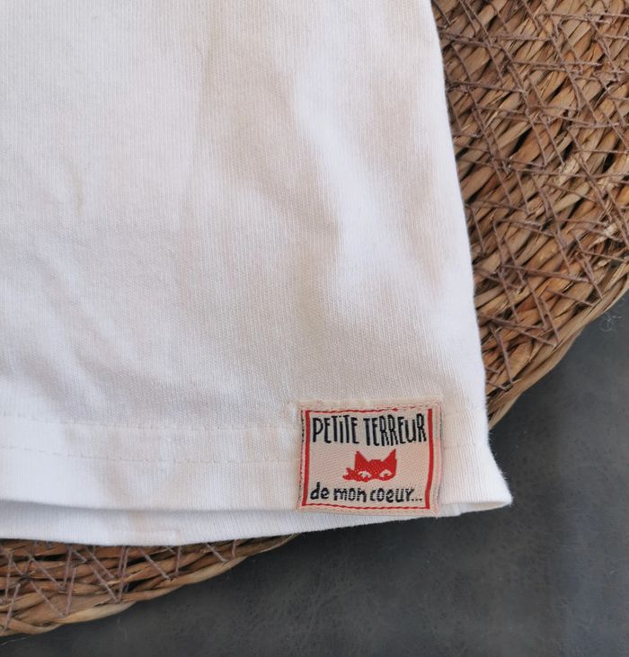 Tee-shirt col roulé 👣 lot de 2, blanc, tape à l'œil, 6mois - photo numéro 11