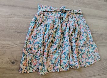 Jupe a fleurs 