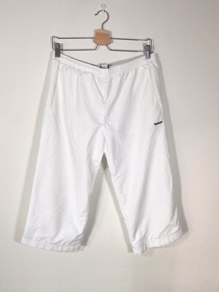 Reebok bermuda blanc taille M