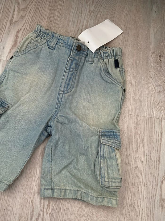 Short bermuda, cargo, taille 23 mois, 2 ans marque orchestra neuf - photo numéro 3