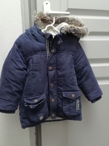 Manteau hier bleu