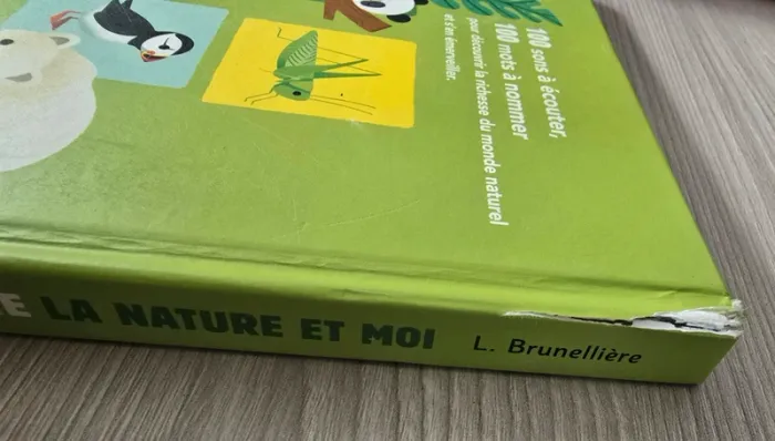 Livre mon imagier sonore la nature et moi - photo numéro 4
