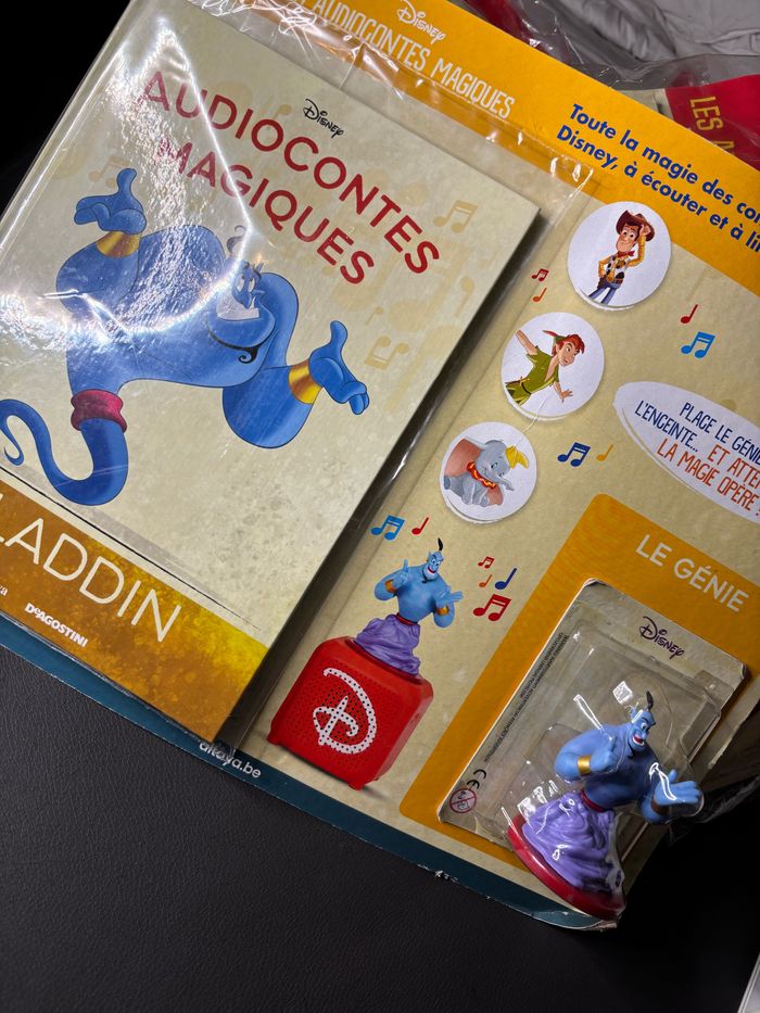 Figurine + Livre Aladin n 4 Les Audioconte Magiques Disney Altaya