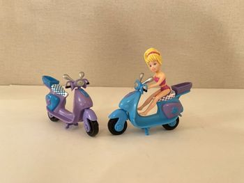 Lot de 2 scooters Polly Pocket