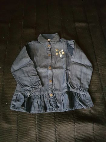 Chemise manches longues 18 mois