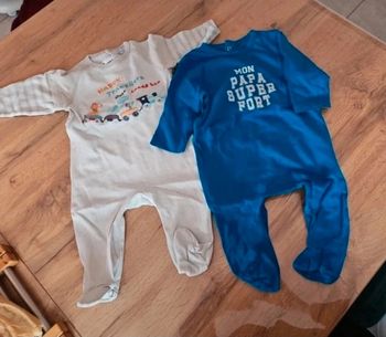 Lot de 2 pyjamas léger 6 mois bébé garçon