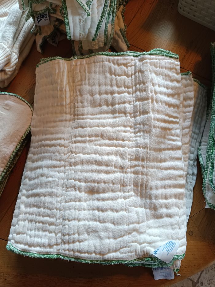 Lot 12-24mois couches lavables coton & laine BIO - photo numéro 3