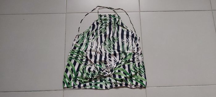 Tshirt débardeur à nouer XS - photo numéro 2